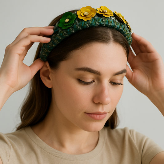 Clematis Floral Headband