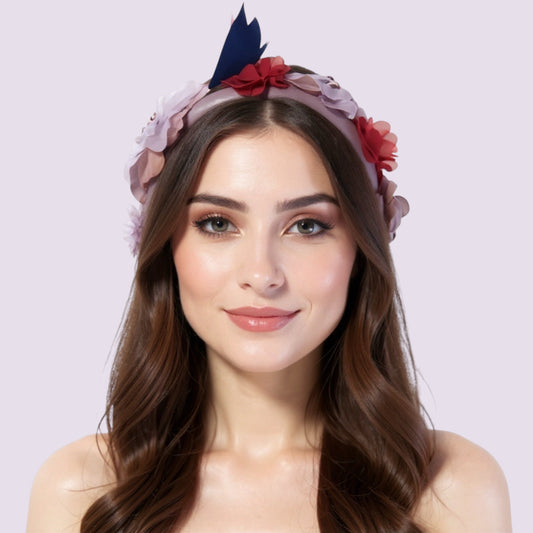 Cyclamen Floral Headband