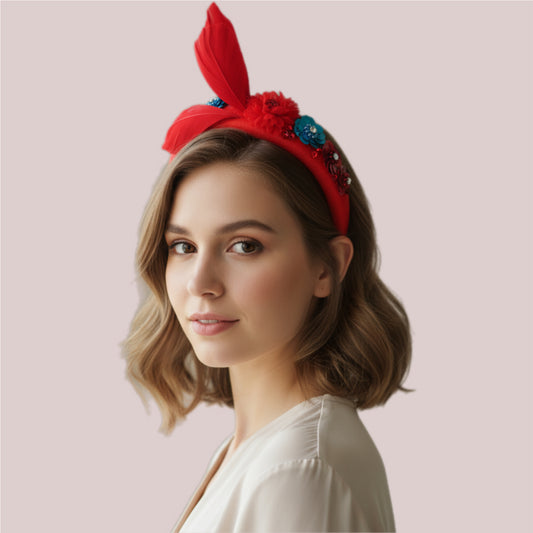 Geranium Floral Headband