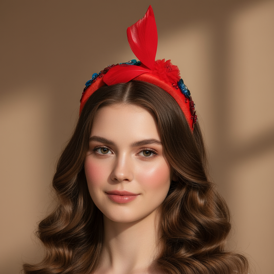 Geranium Floral Headband