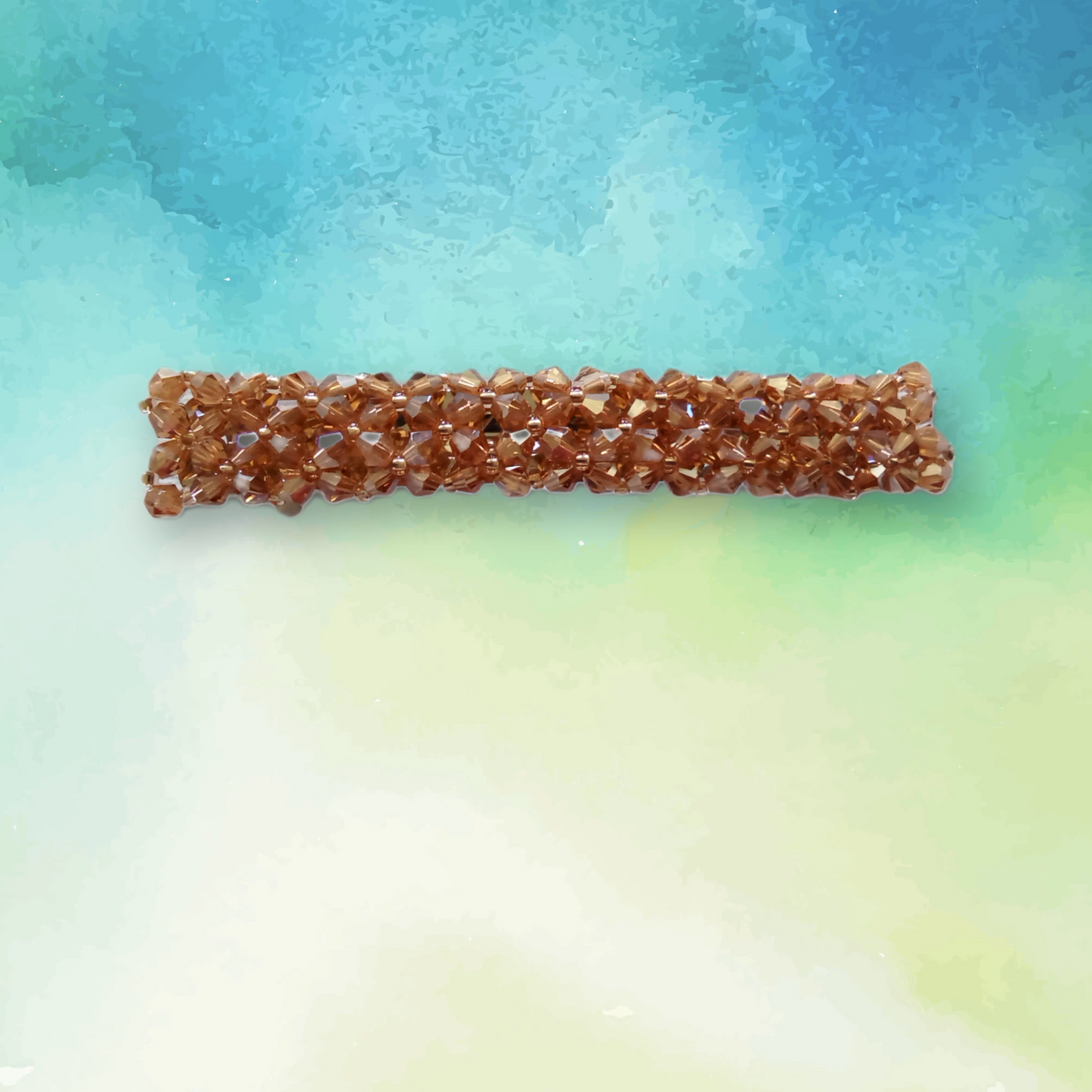 7x Crystal Decor Hair Clip Pack