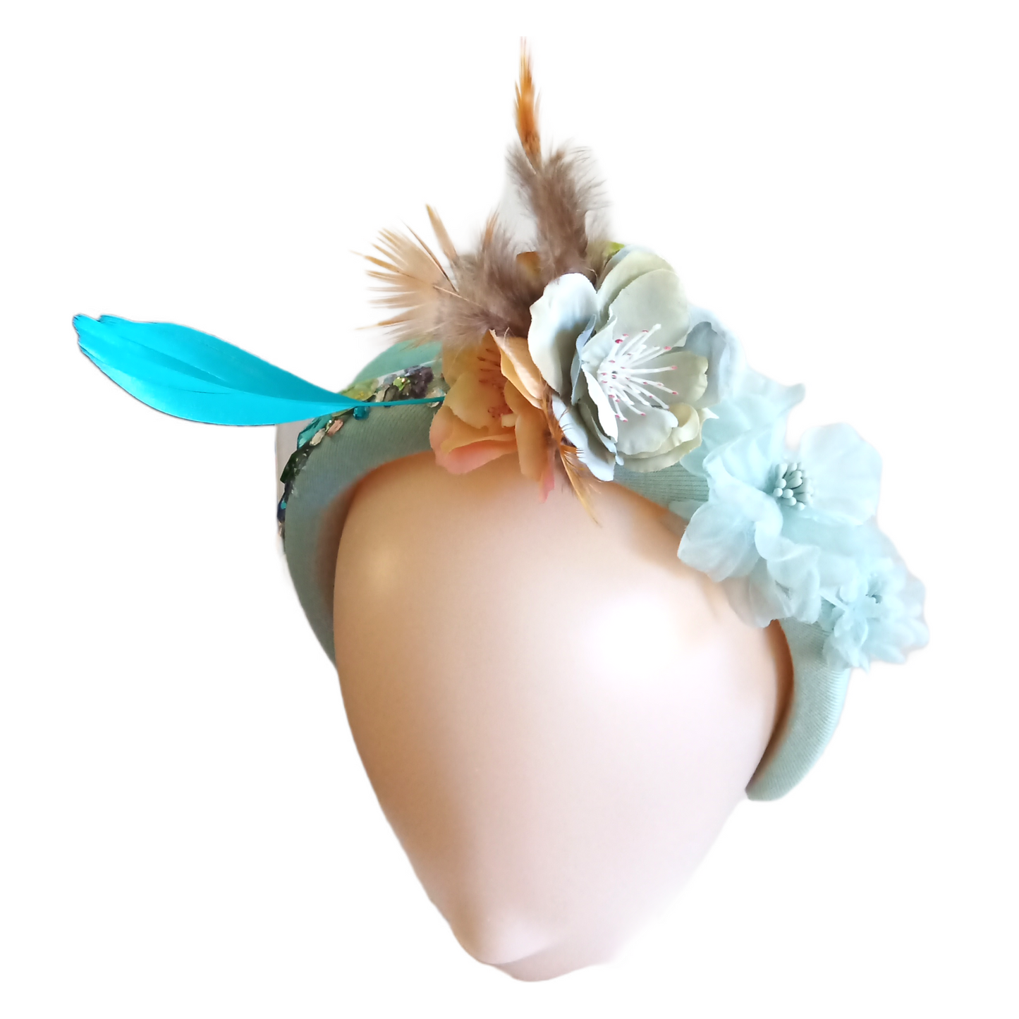 Tuberose Floral Headband