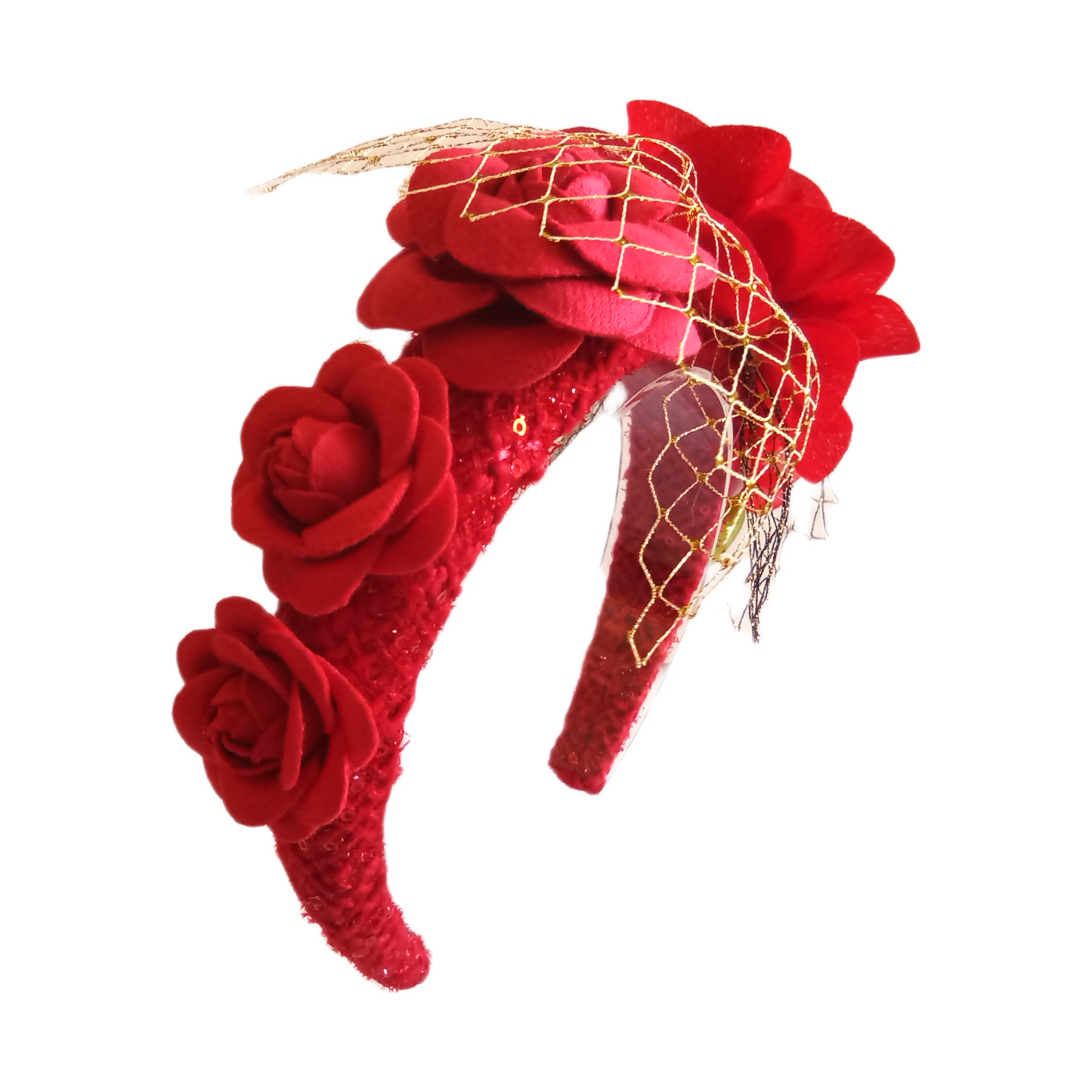 Amaryllis Floral Headband