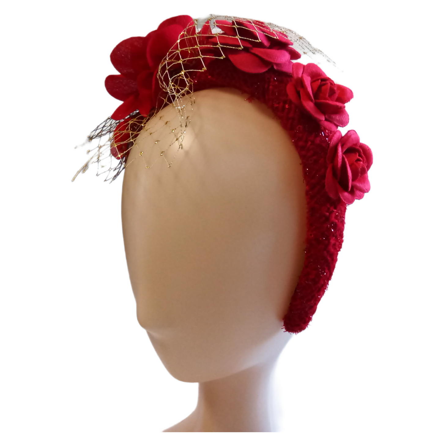 Amaryllis Floral Headband