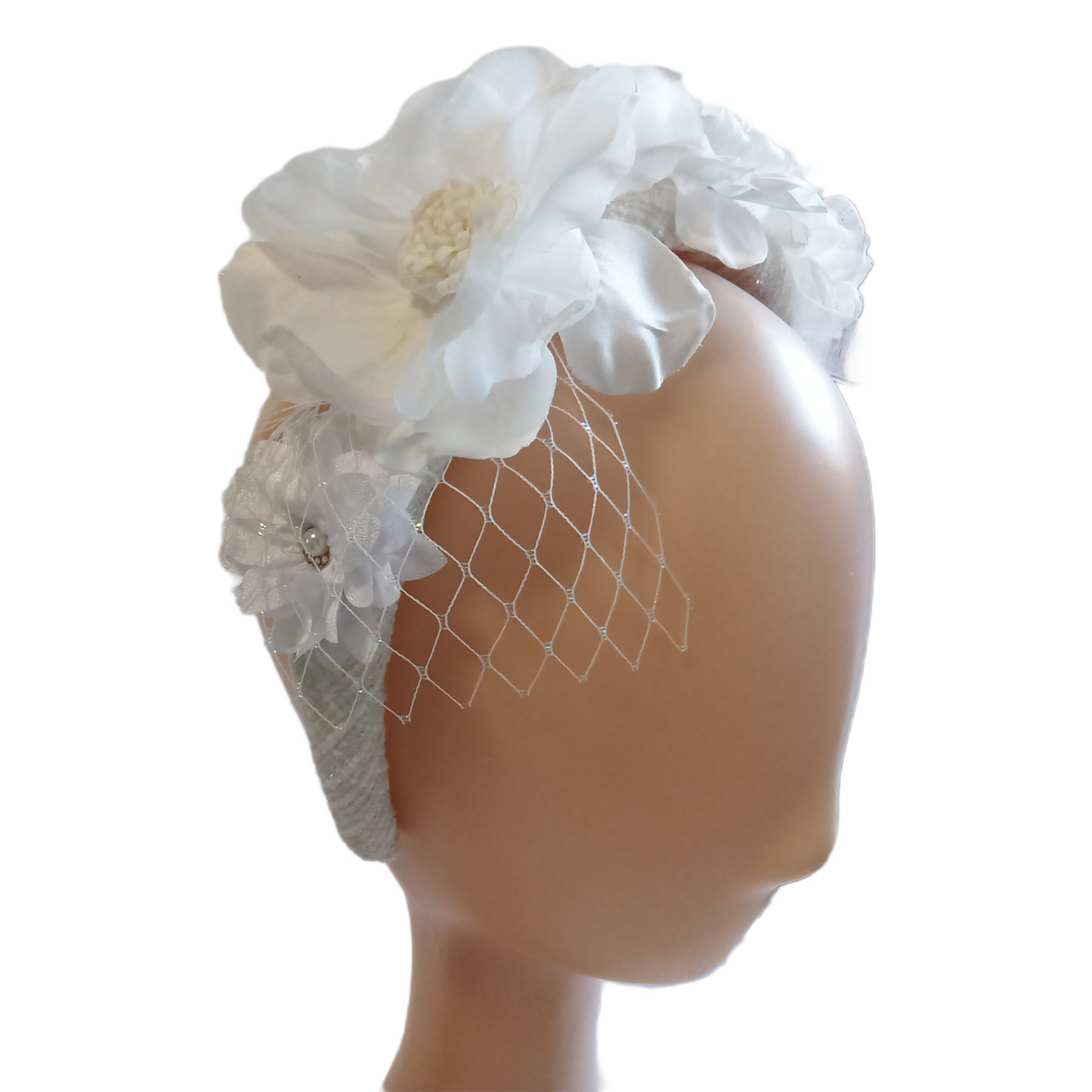 Snowdrop Floral Headband