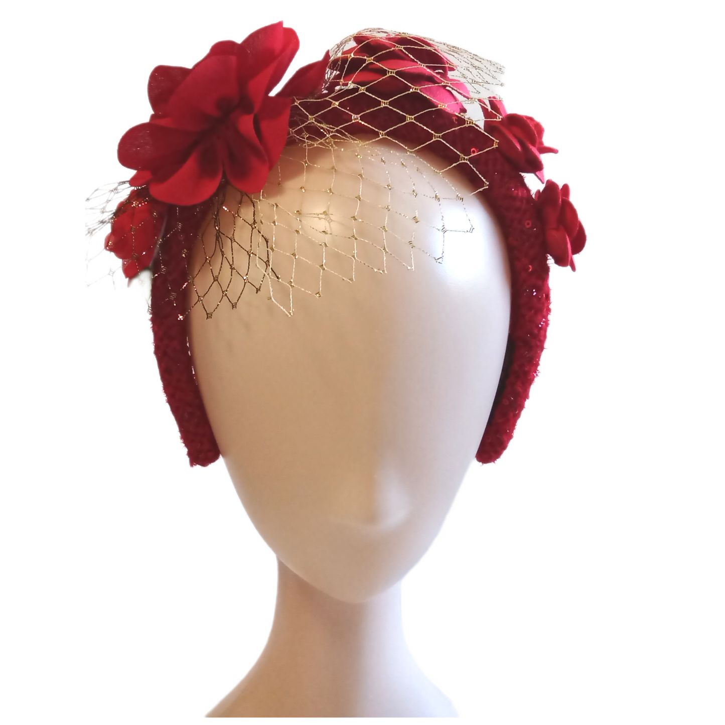 Amaryllis Floral Headband