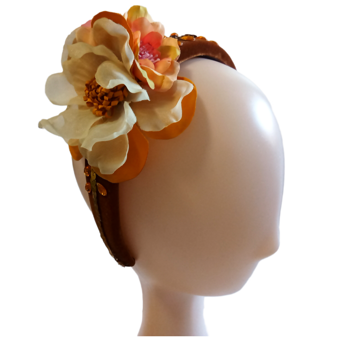 Celosia Floral Headband