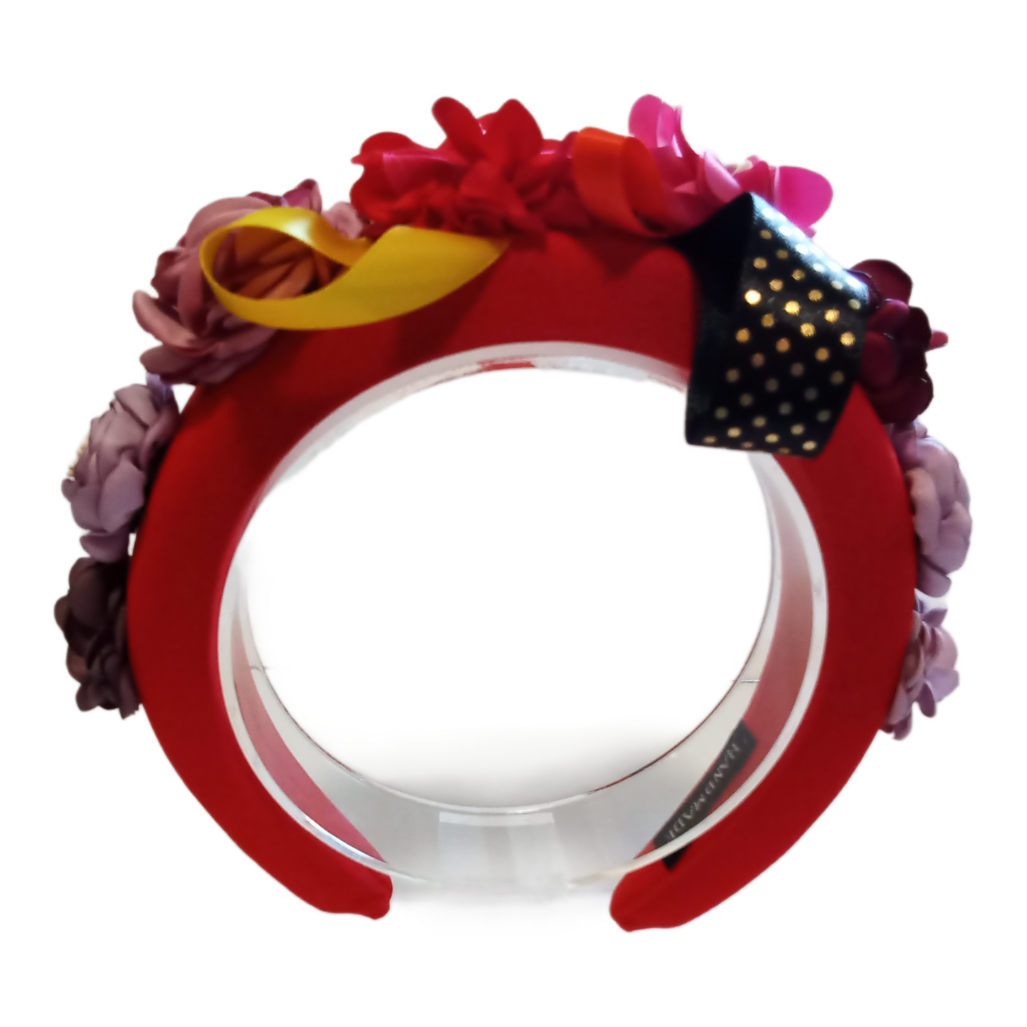 Red Poppy Floral Headband