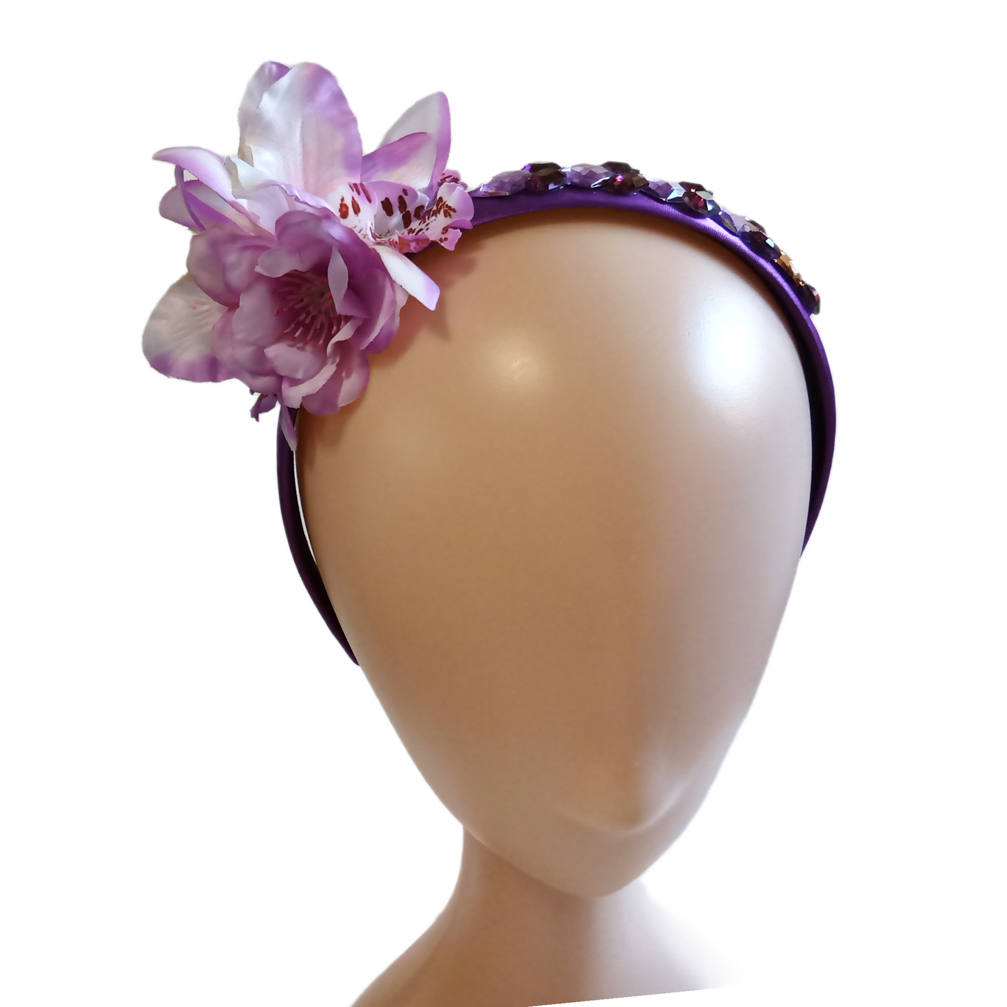 Agapanthus Floral Headband