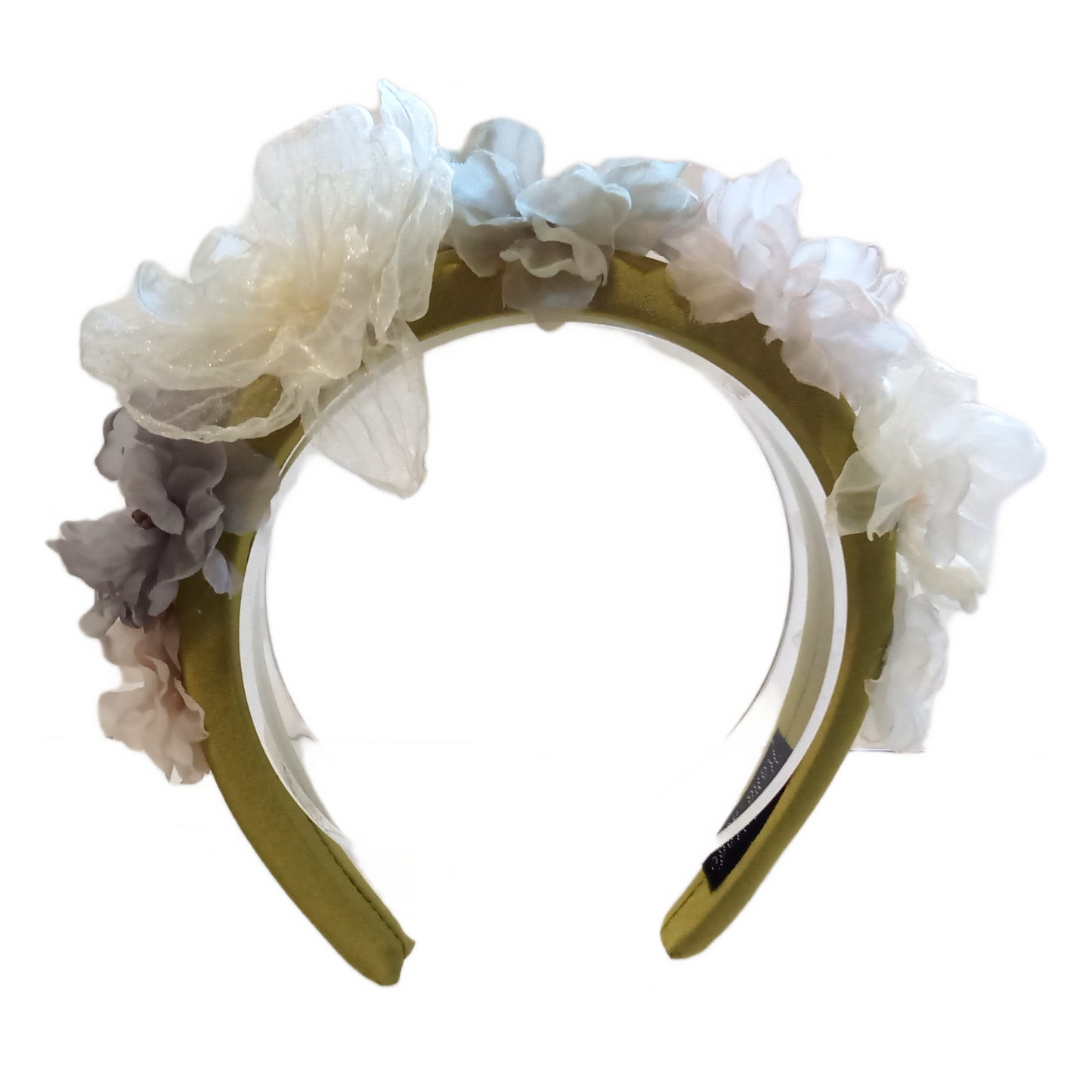 White Thistle Floral Headband