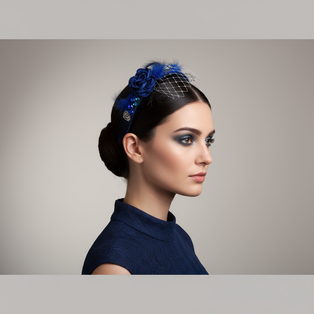 Lisianthus Floral Headband