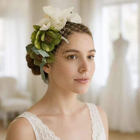 Eucalytus Floral Headband
