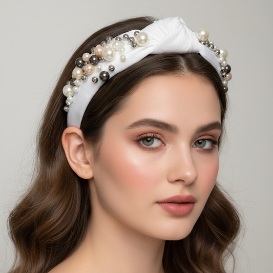 Pearlene Knot Headband