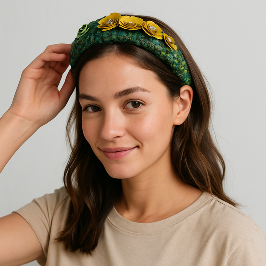 Clematis Floral Headband