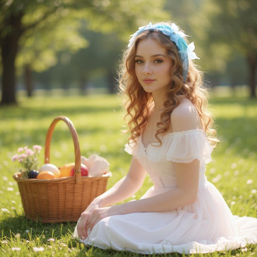 Zinnia Floral Headband