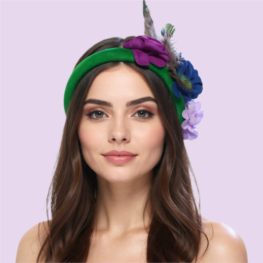 Cornflower Floral Headband