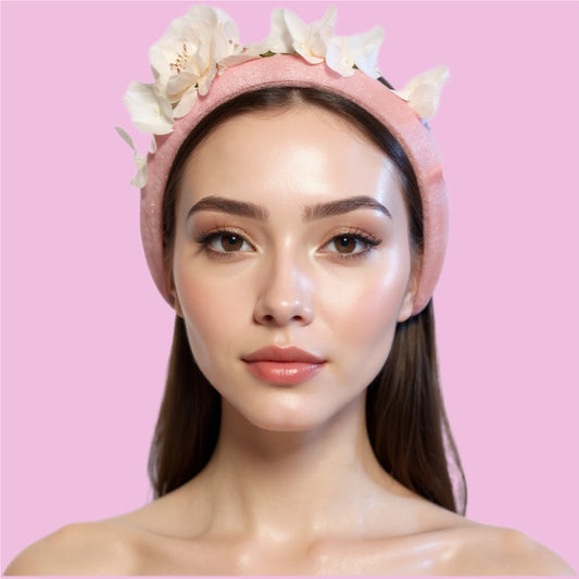 Gardenia Floral Headband