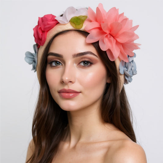 Gerbera Floral Headband