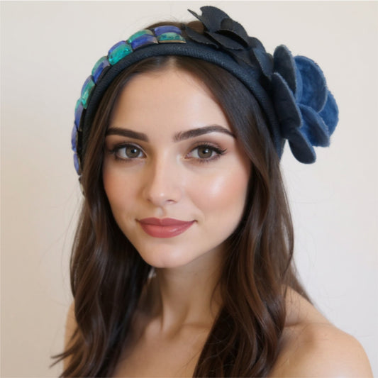 Bluebell Floral Headband