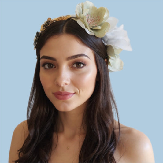 Gladiolus Floral Headband