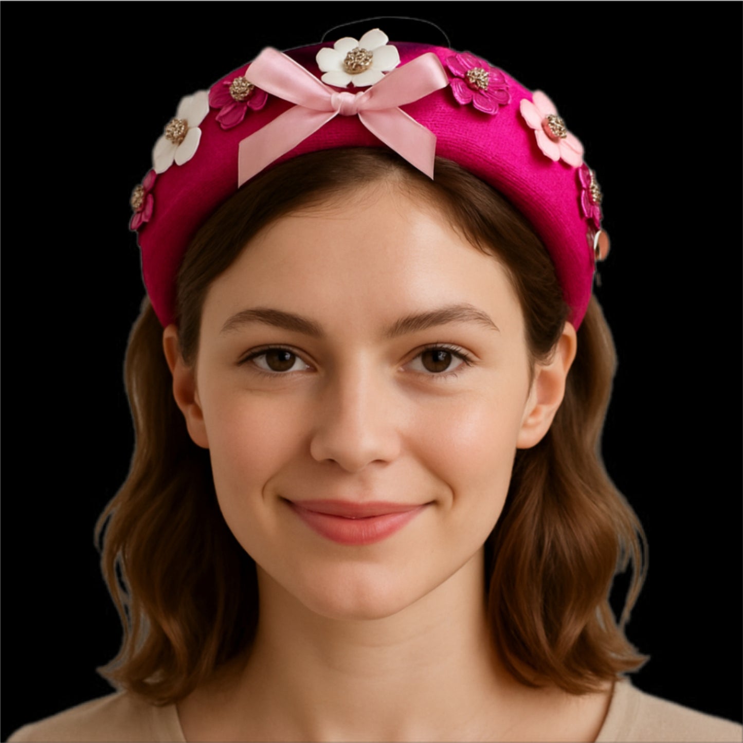 Iris Floral Headband
