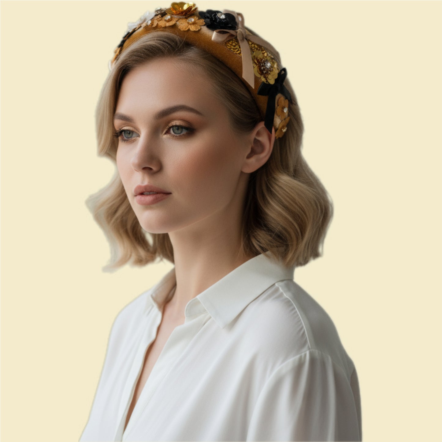 Moonflower Floral Headband