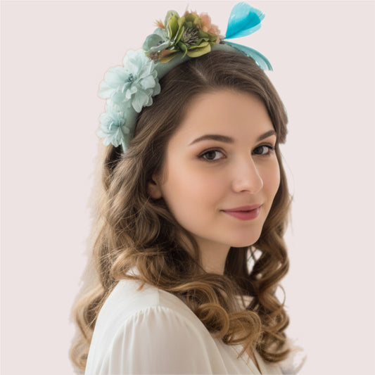 Tuberose Floral Headband