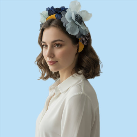 Sylvia Floral Headband