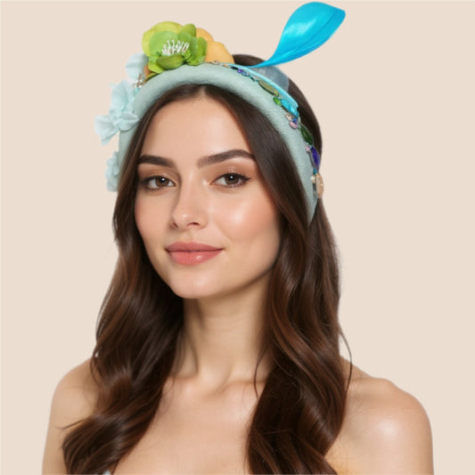 Tuberose Floral Headband