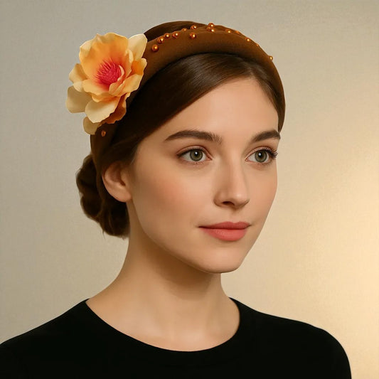 Celosia Floral Headband