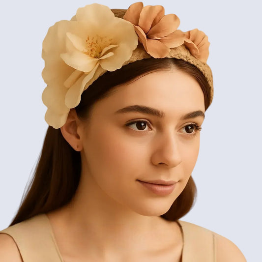 Magnolia Floral Headband