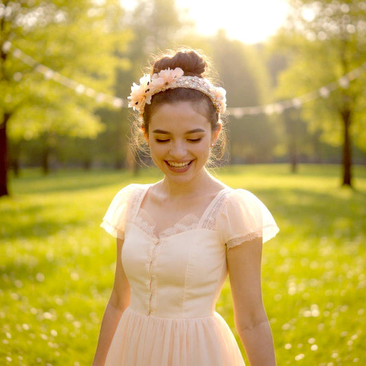 Allium Floral Headband