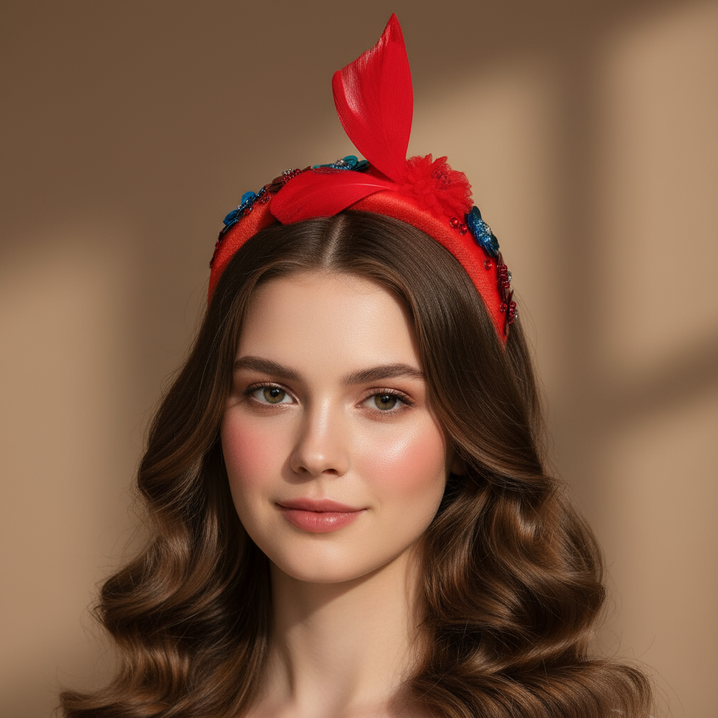 Geranium Floral Headband
