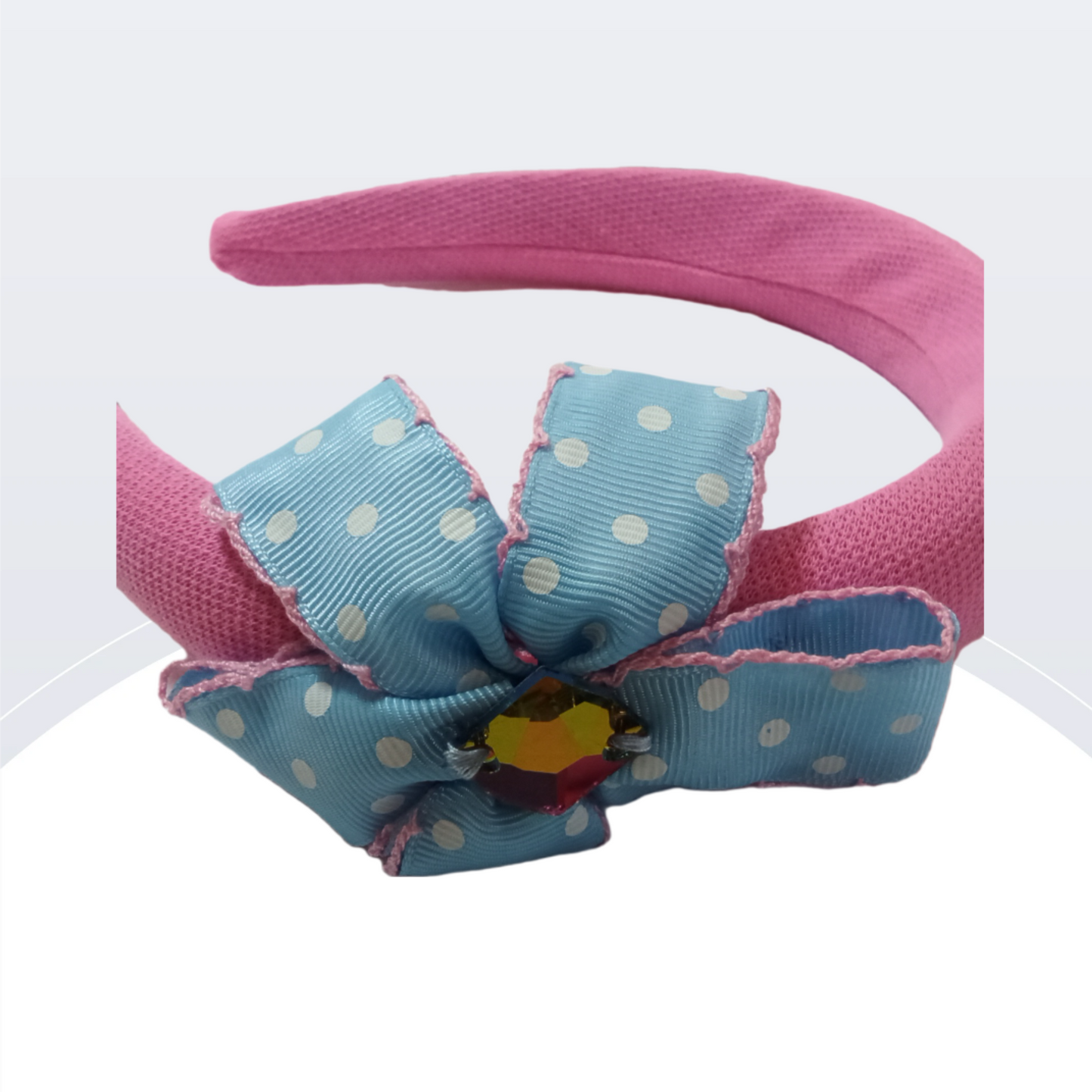 Sweet Pea Ribbon Headband