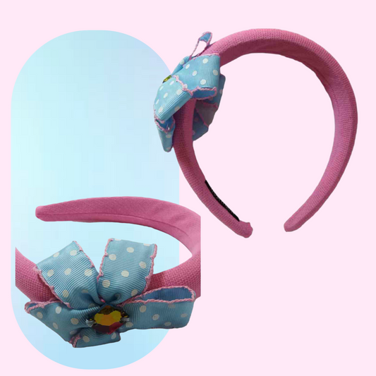 Sweet Pea Ribbon Headband