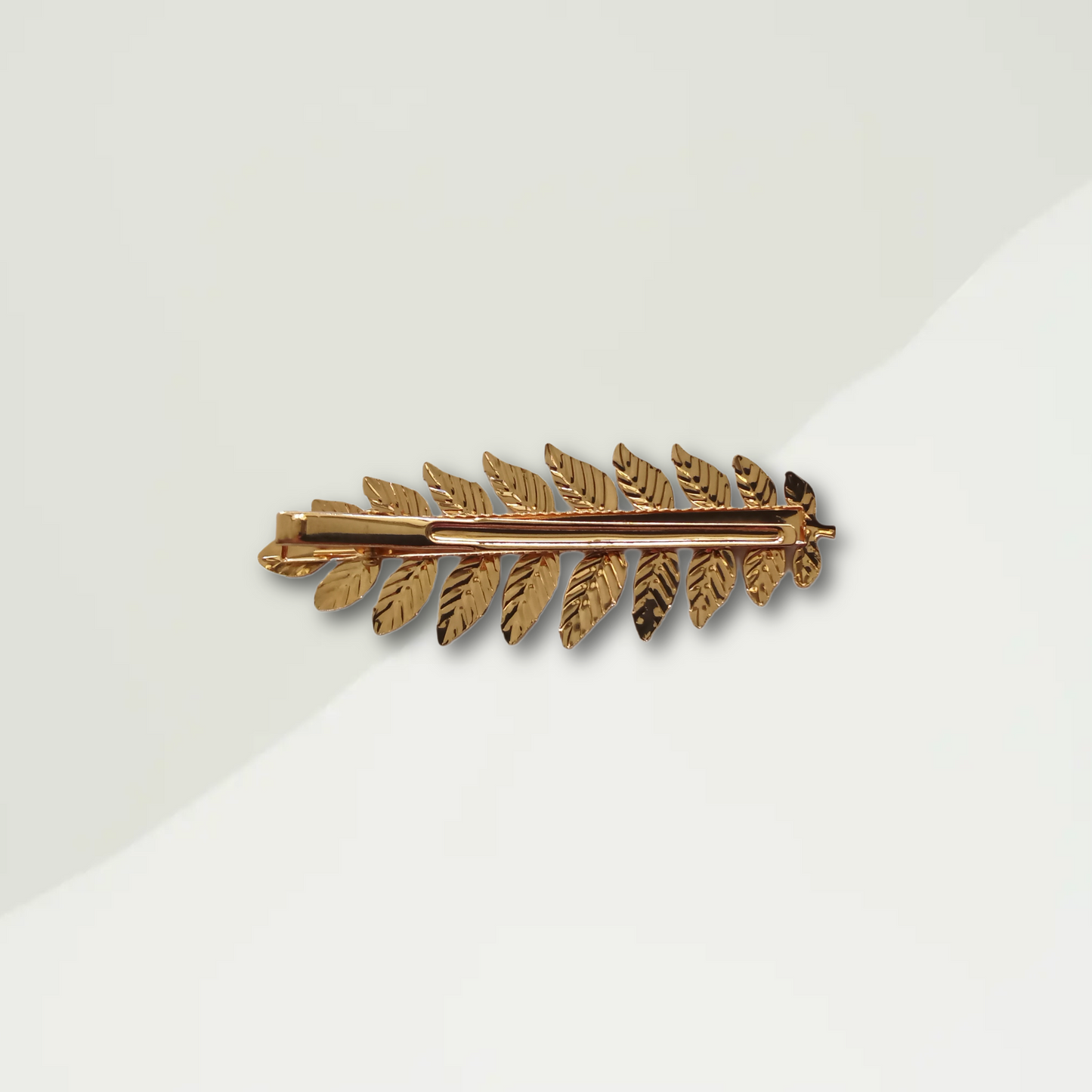 Gold Leaf Design Hair Clip