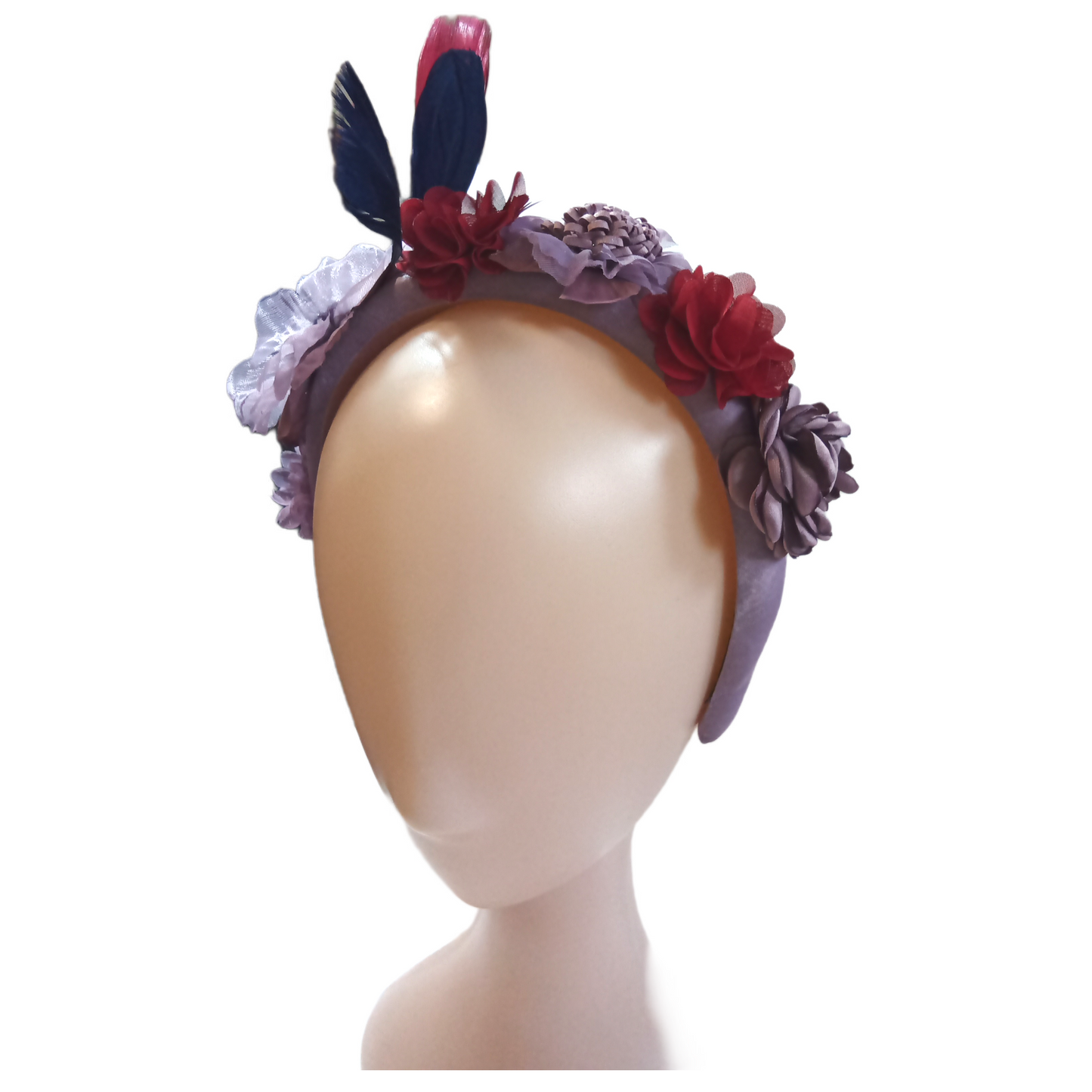 Cyclamen Floral Headband