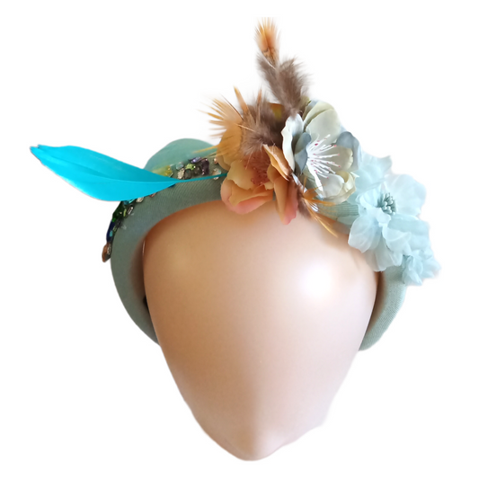 Tuberose Floral Headband