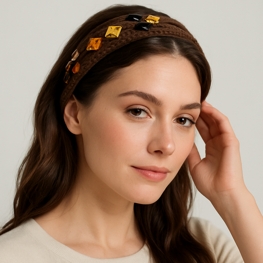Craspedia Floral Headband