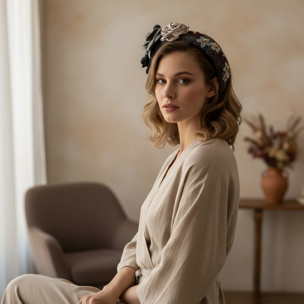 Primrose Floral Headband