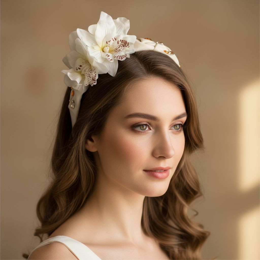 Marigold Floral Headband