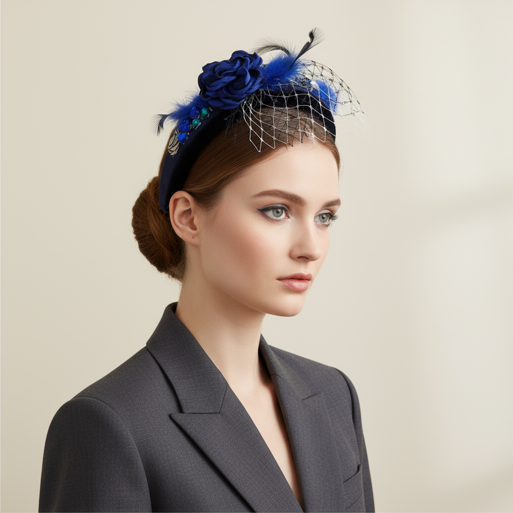 Lisianthus Floral Headband